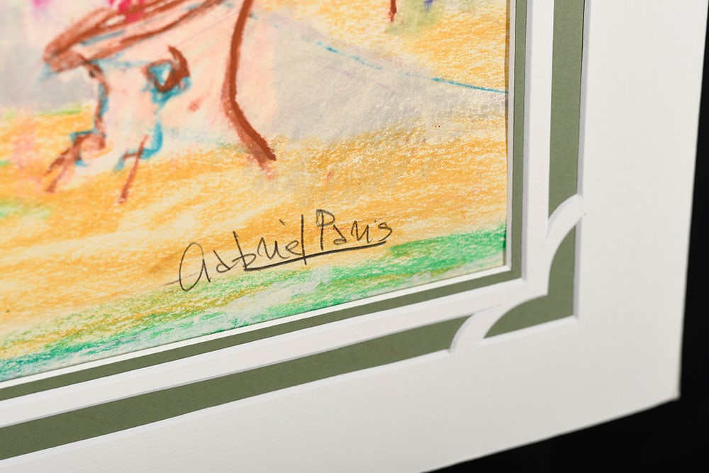 Gabriel Paris Original Pastel Painting - 6