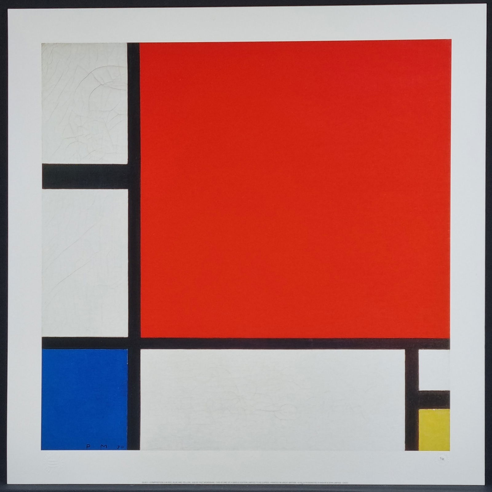Piet Mondrian Limited Edition Composition Series Limited Edition (1 of 8)