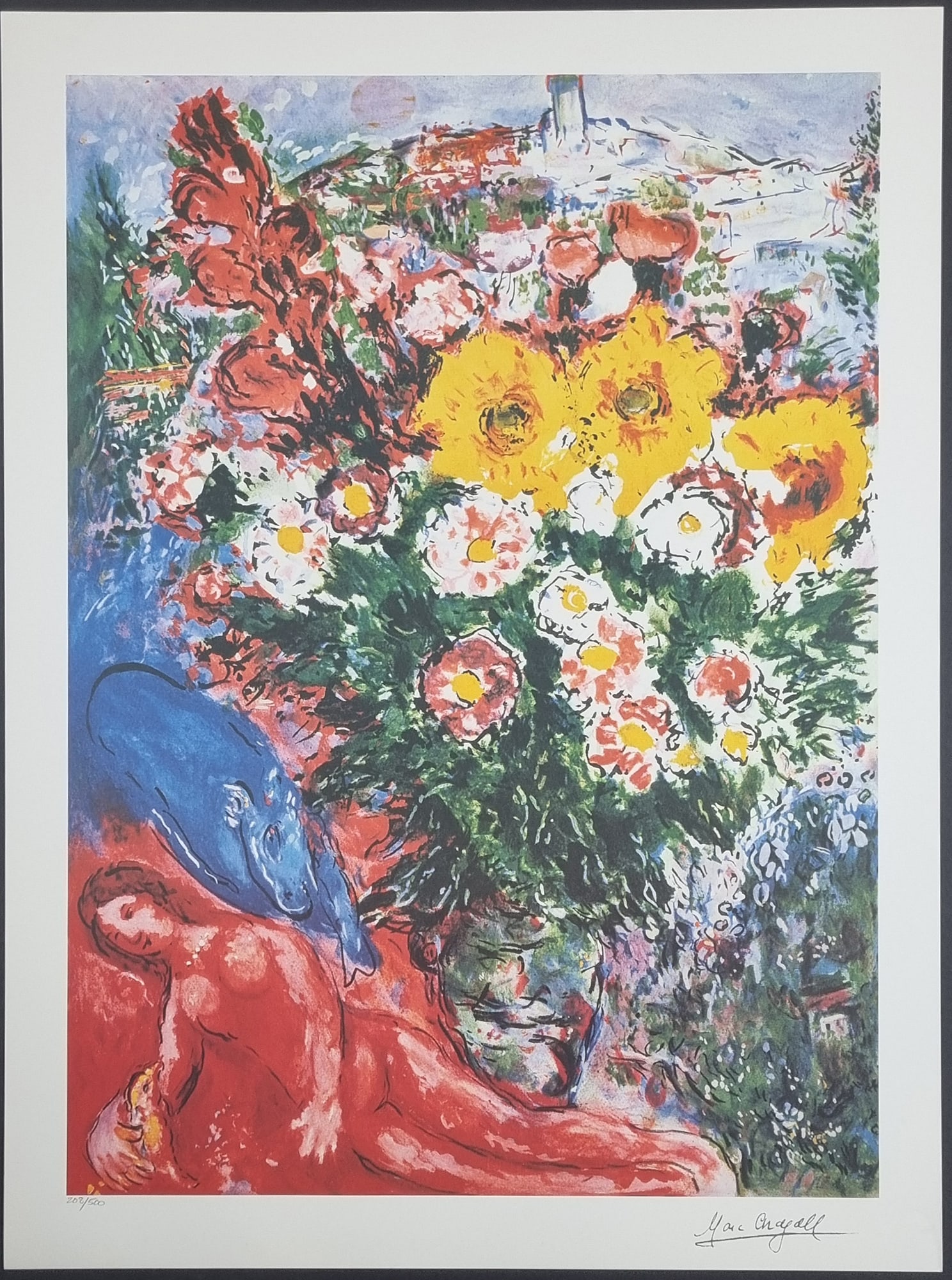 Marc Chagall Limited Edition "Le Village" (1 of 8)