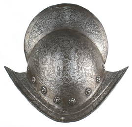 16th Century combed Morion helmet rare