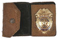 American Gold Sheriff Badge Massachusetts