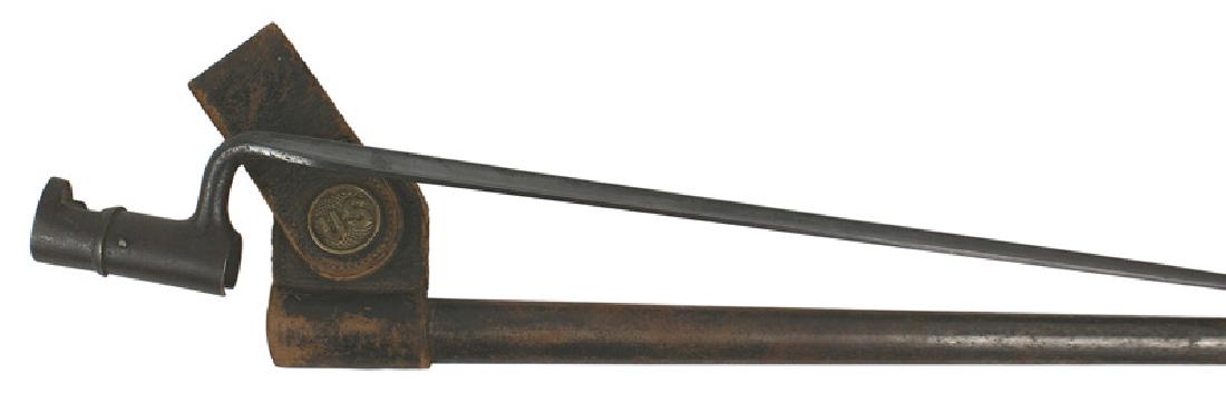 U.S. type 45/70 triangular bayonet