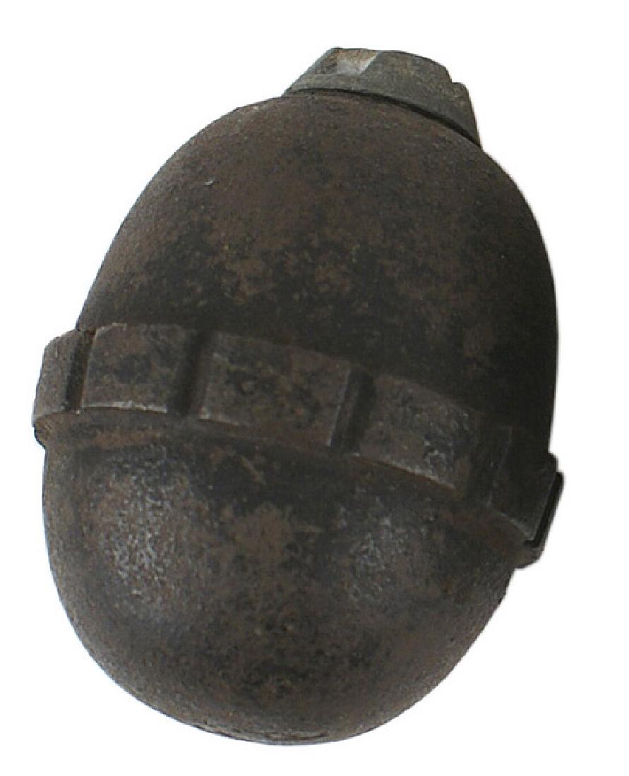 German WWI egg grenade: M-079 German WWI egg grenade. II