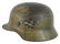 German Luftwaffe M1935 camouflage helmet