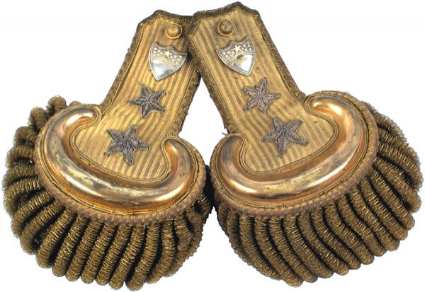 Civil War Major General dress epaulettes
