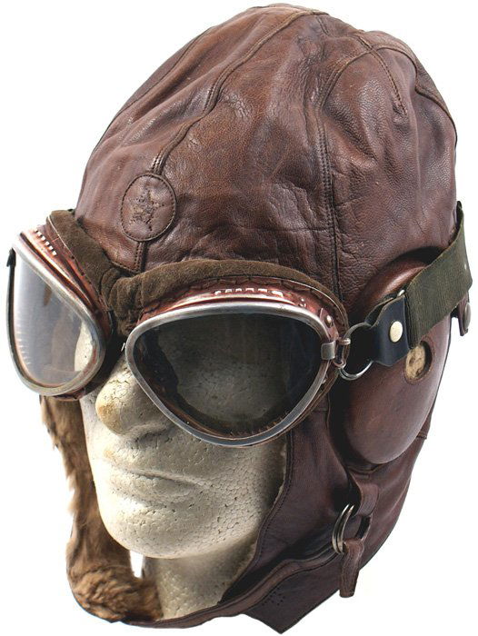 386 Japanese WWII pilot helmet