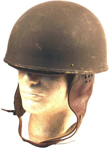 418: British WWII motorcycle helmet