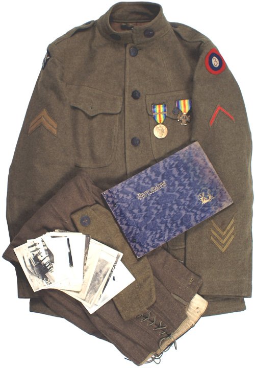 U.S. WWI 3rd AERO PARK uniform