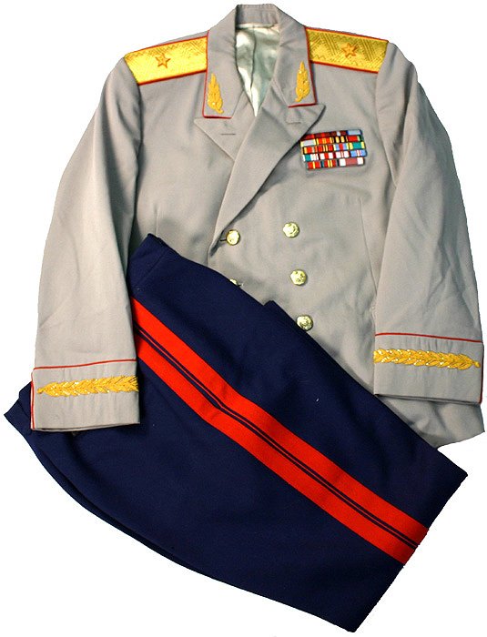Soviet Russia Generals uniform