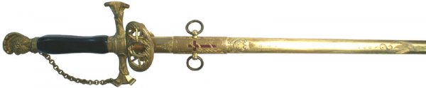 Early Masonic Encampment sword
