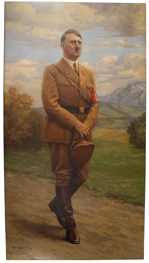 769 Monumental oil painting of Adolf Hitler Jun 05, 2010 Mohawk