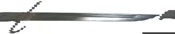 Japanese Arisaka M1897 bayonet: D-106 Same as above. Excellent blade with 98% bluing. No scabbard. I