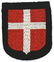 464: German WWII SS sleeve shield Freikorps Danmark