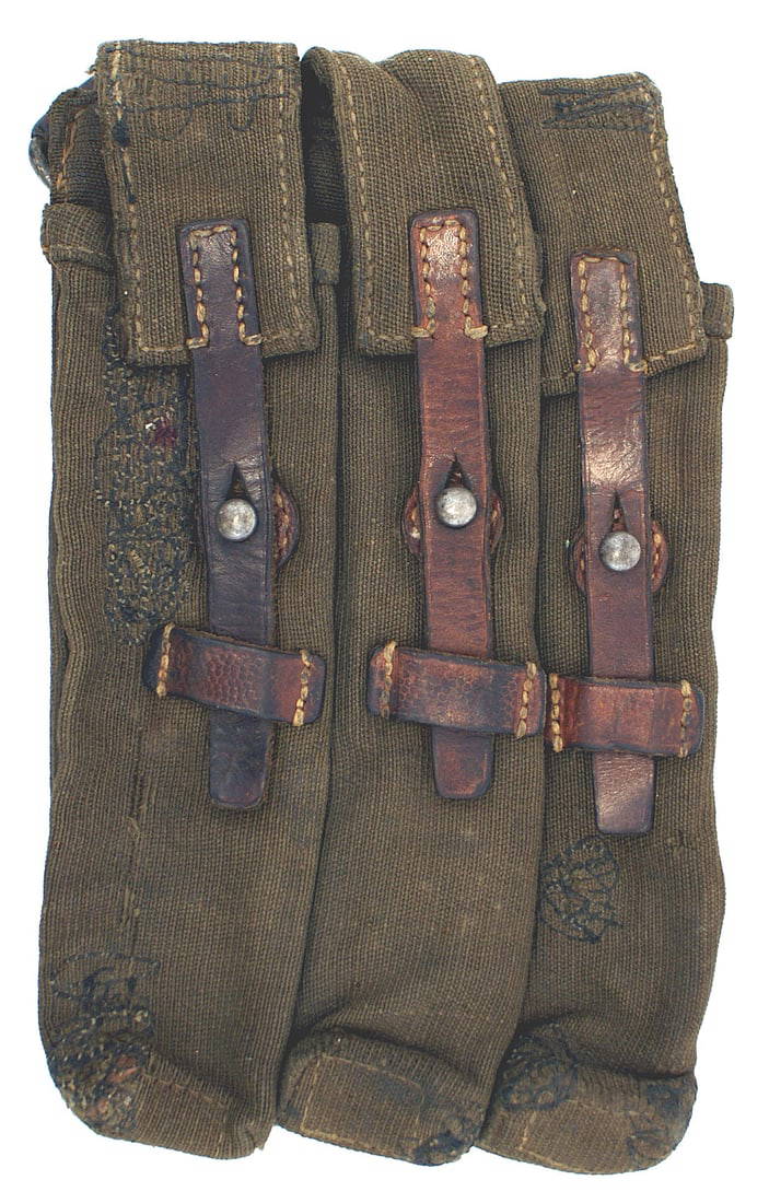 German Wwii Military Mp40 Pouch Auction