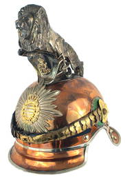 Imperial Saxon Garde Reiter Regiment parade helmet