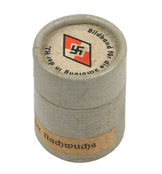 German WWII Hitler Youth filmstrip Erbkranker Nach: H-106 German WWII Hitler Youth filmstrip "Erbkranker Nachwuchs". A presentation of mentally impaired and old citizens, the cost of maintaining them and the reasons for state sponsored euthanasia. With