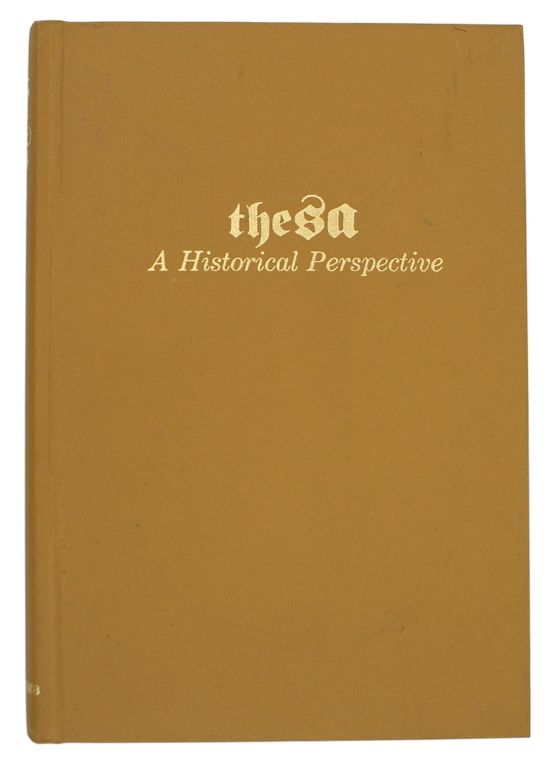 German WWII reference book the Sa: I-036 the Sa by Jill Halcomb. 1985 publication dealing with a historical view of the "Sturmabteilung". Included is a photo presentation of the uniforms, insignia, cufftitles, headgear, flags and regal