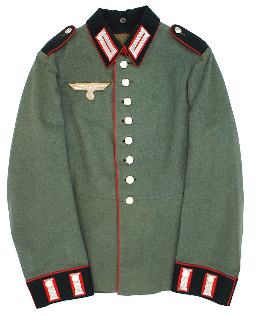 German WWII Army Artillery Parade tunic (1 of 1)