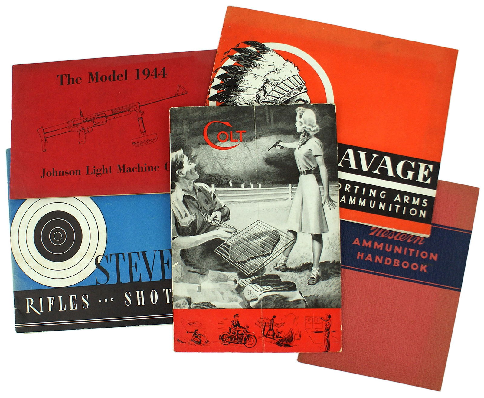Lot of 5 firearms related catalogs COLT Savage (1 of 1)