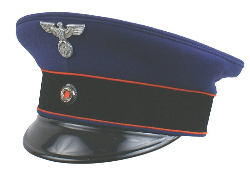 German WWII Reichsbahn peaked cap