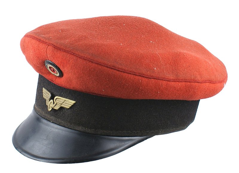 German WWII Reichsbahn traffic visor cap