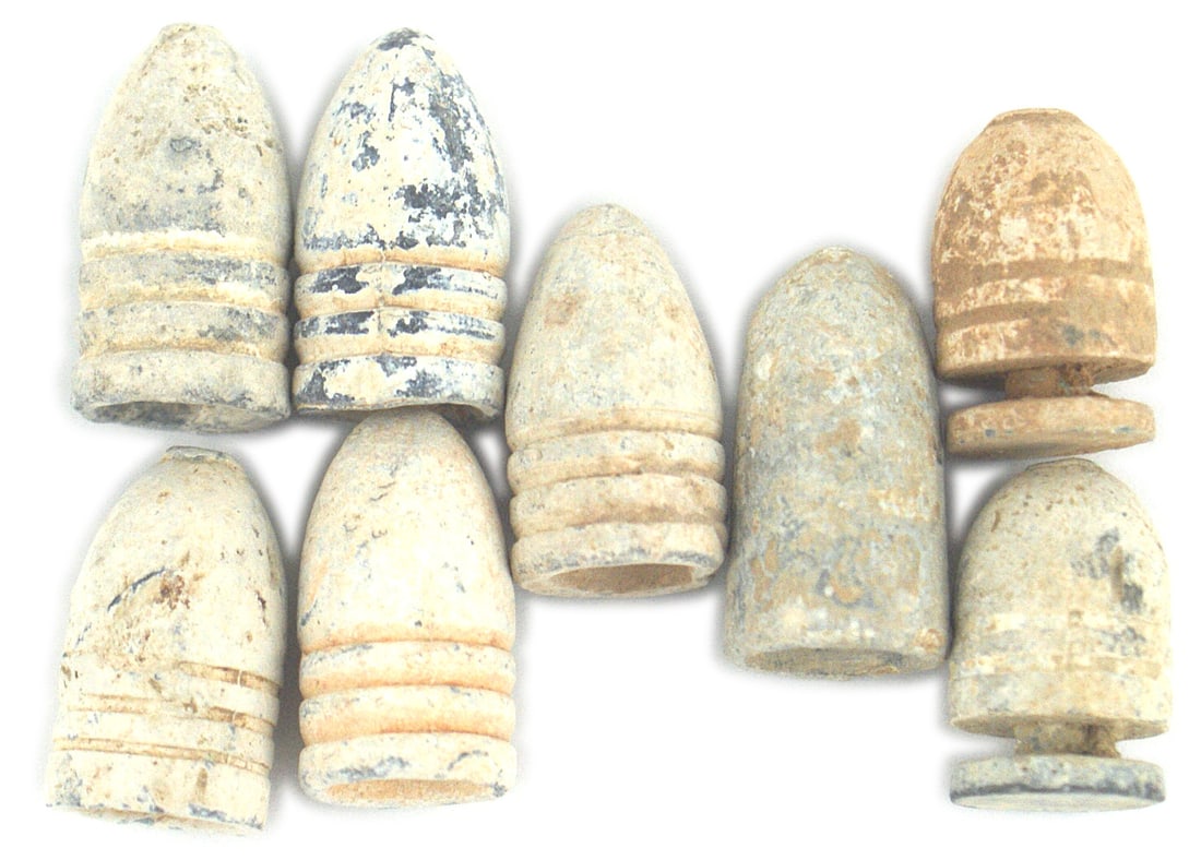 Lot Civil War bullets excavated from battle fields (1 of 1)