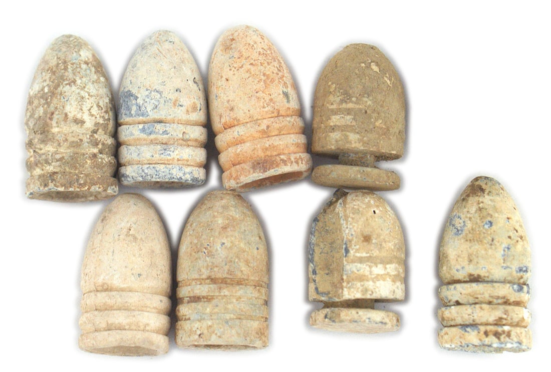 Lot Civil War bullets excavated from battlefields (1 of 1)