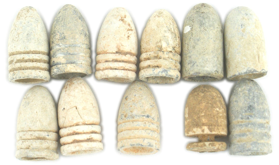 Lot Civil War bullets excavated from battlefields (1 of 1)