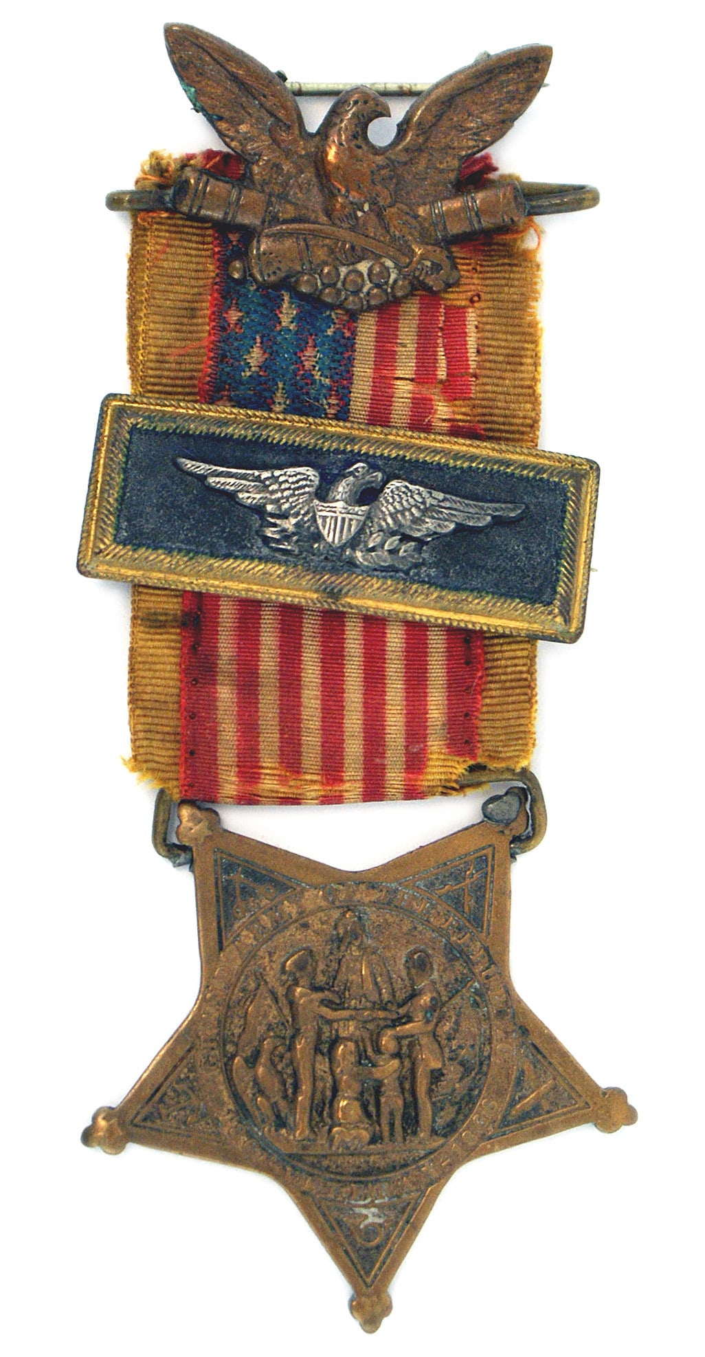 Civil War GAR Badge Past National Officer (1 of 2)