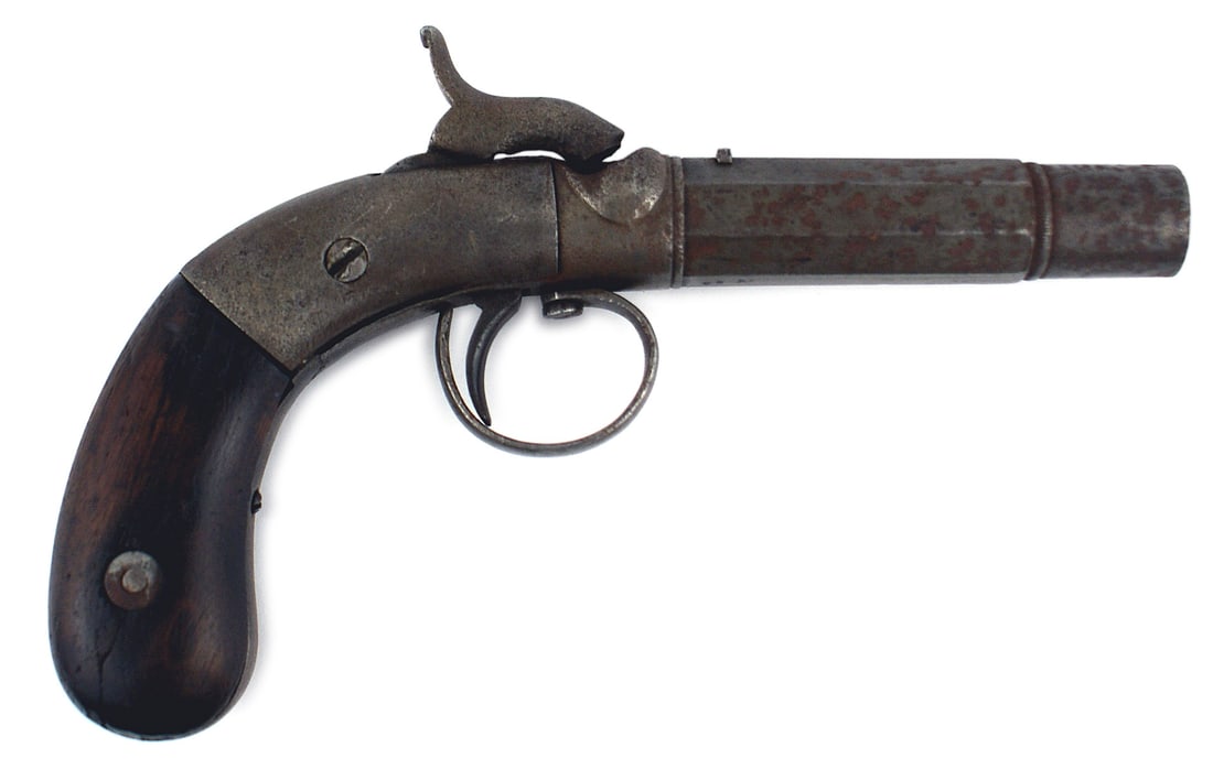 Percussion pocket pistol circa 1850 (1 of 3)