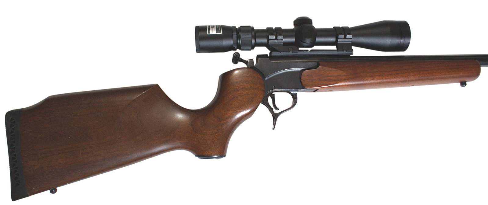 Thompson Center Encore 300 win rifle: M-033 Thompson Center Encore .300 win. SN#74212. Overall Condition great. Bore is immaculate. The barrel and forend are in excellent condition with hardly any bluing wear, no knicks or scratches in th