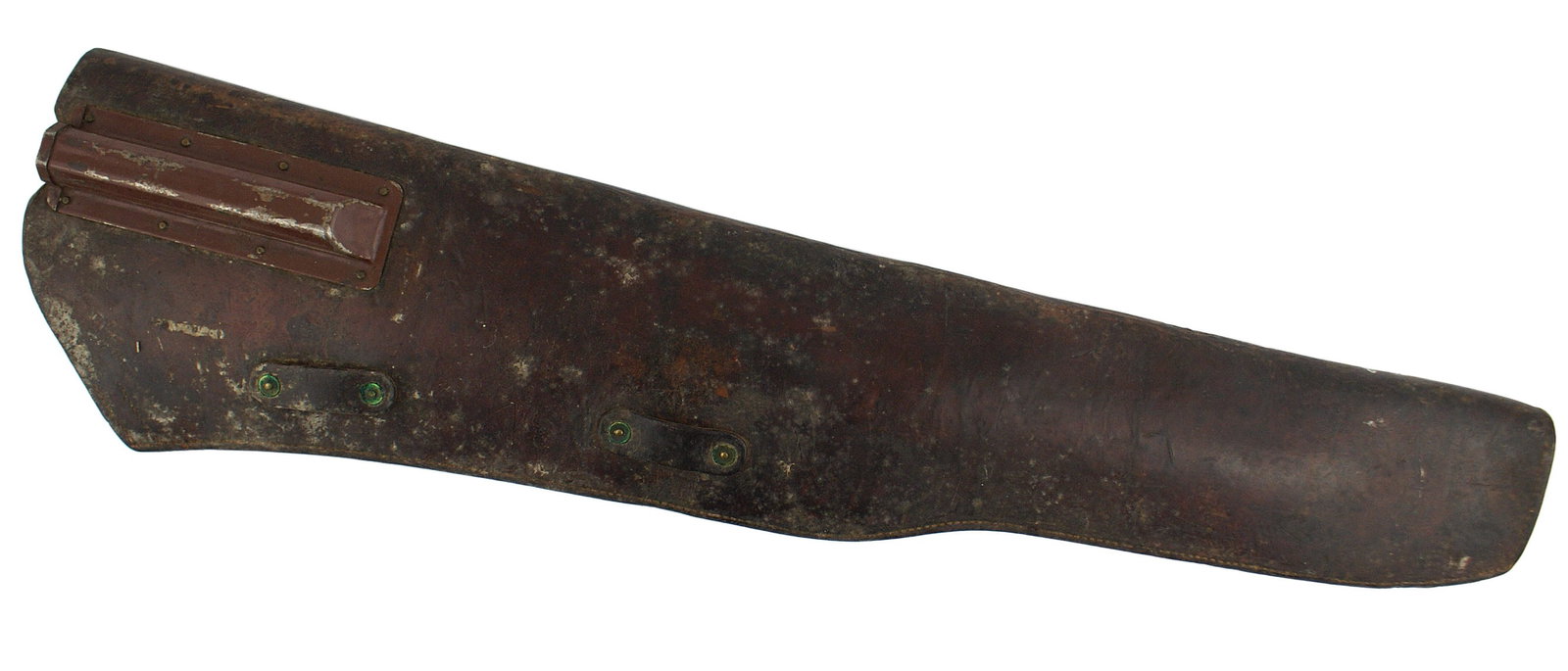 US Army WWII M1 1938 rifle leather scabbard (1 of 2)