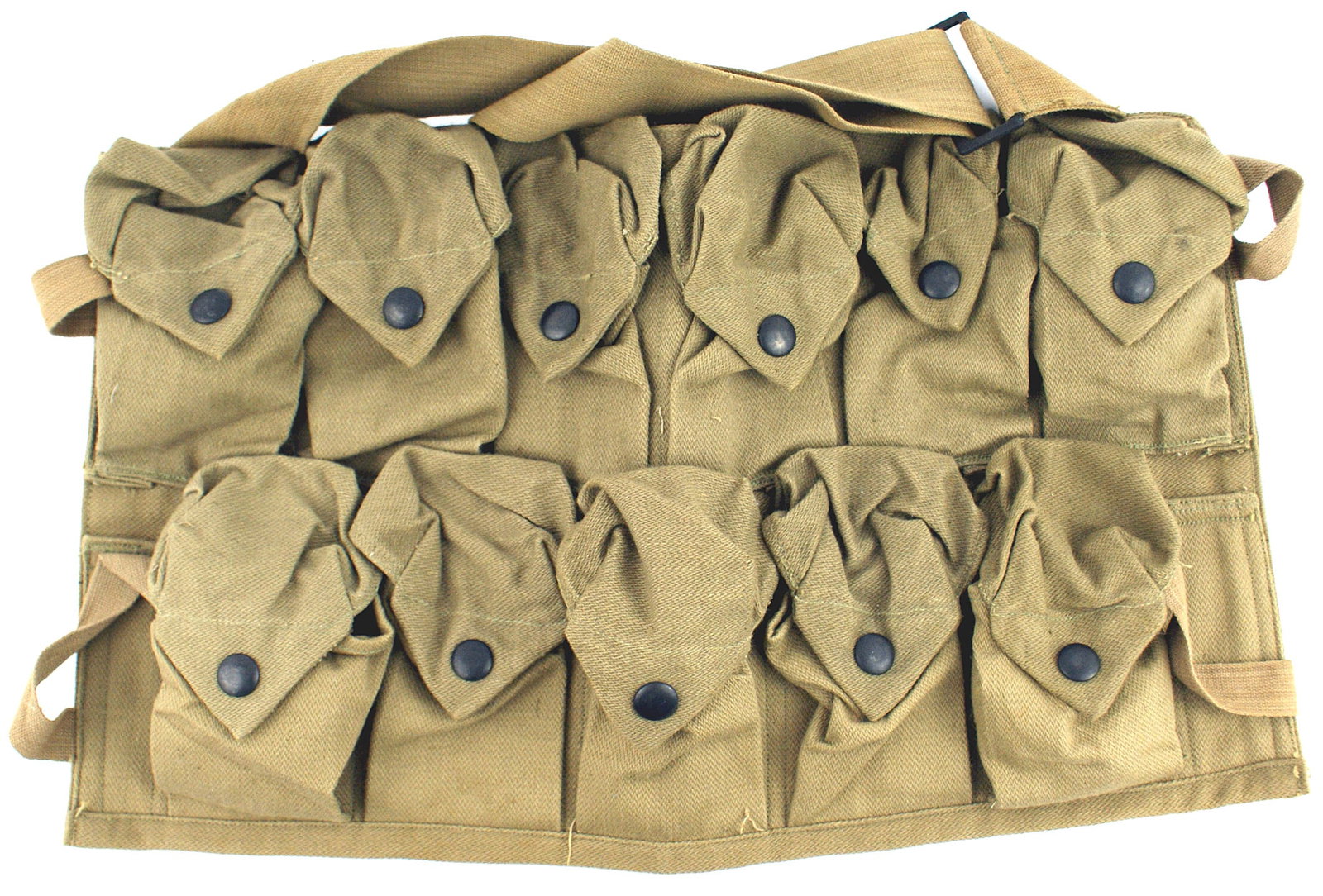 US WWI hand grenade chest carrier (1 of 2)
