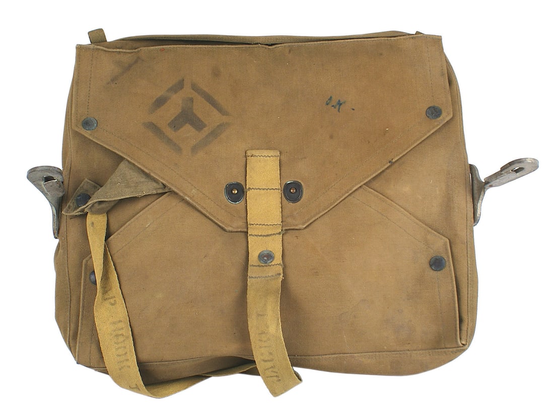 US WWII one-man life raft bag (1 of 1)