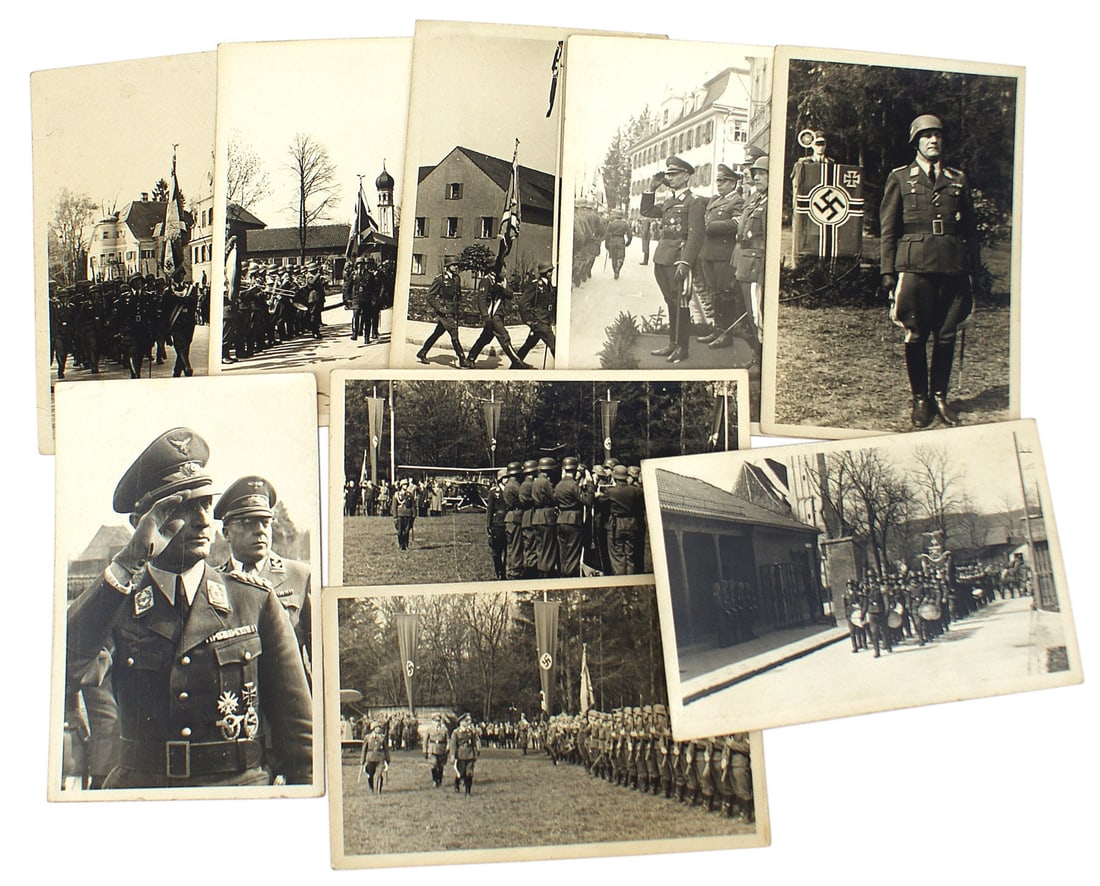German WWII photo postcards Luft parade (1 of 1)