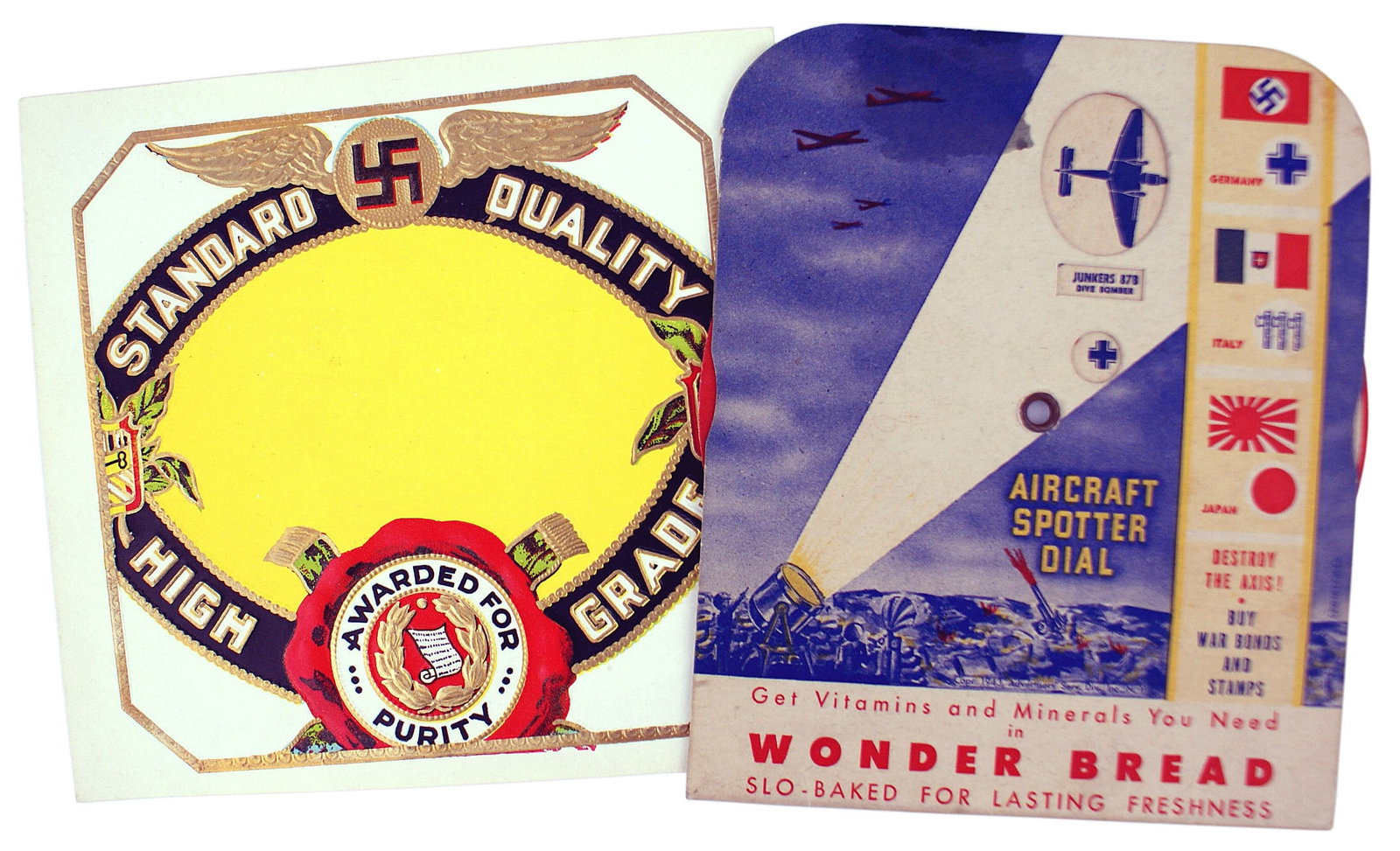 US WWII AIRCRAFT SPOTTER DIAL (1 of 1)