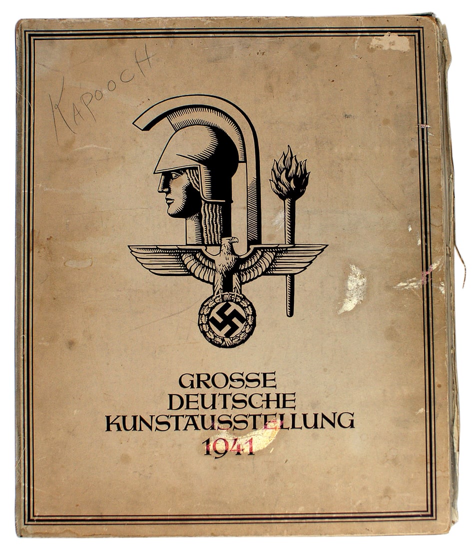 DEUTSCHE KUNST 1941 folio of prints (1 of 4)