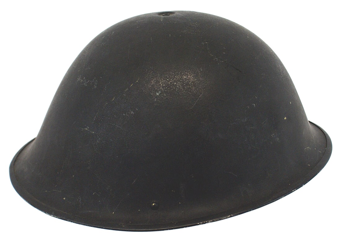 British M1952 turtle type helmet (1 of 3)