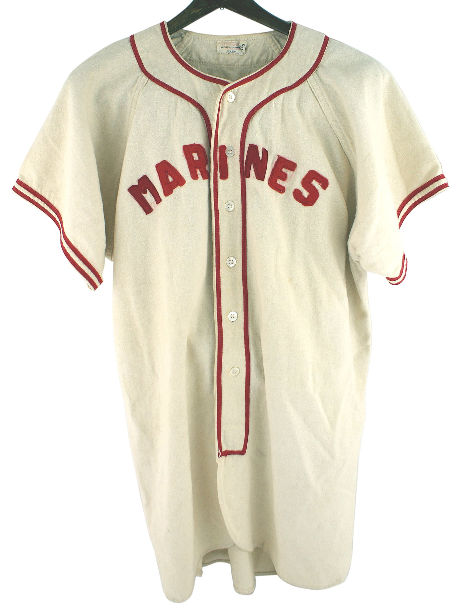 US WWII era Marines baseball uniform (1 of 3)