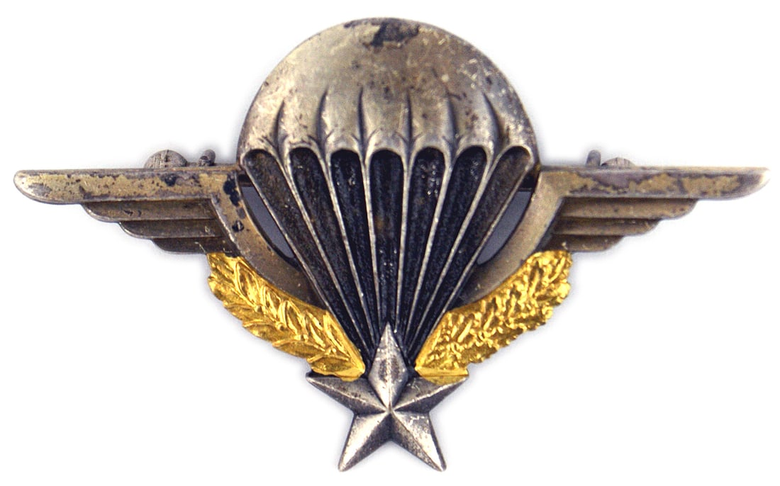 French post WWII Master Parachutist Badge (1 of 2)