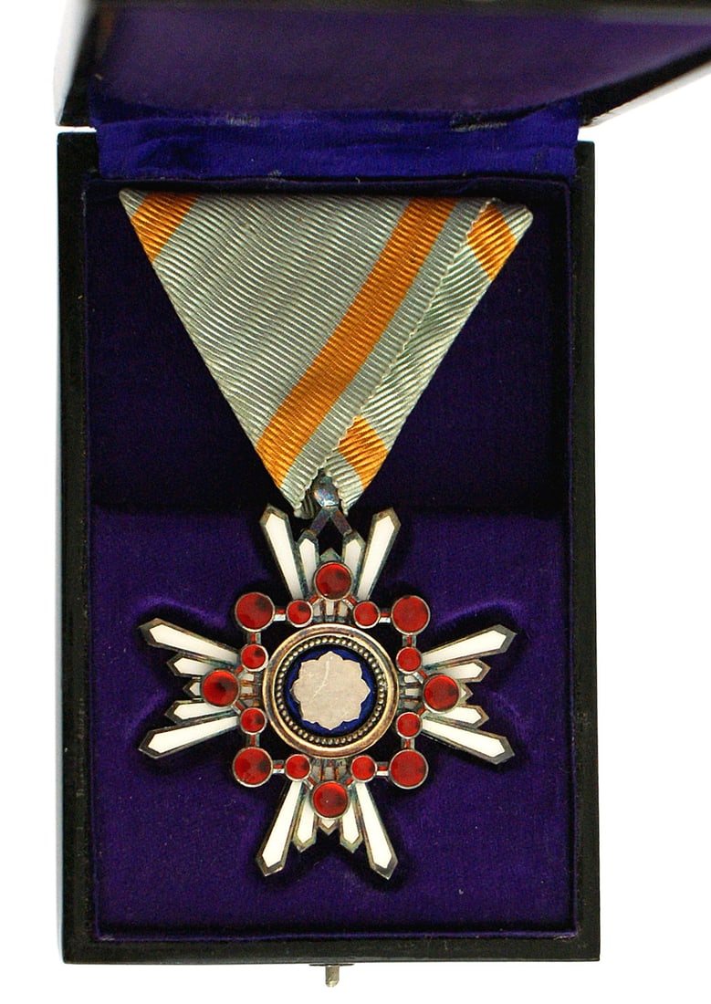 Japan Order of the Sacred Treasure 4th Class (1 of 3)