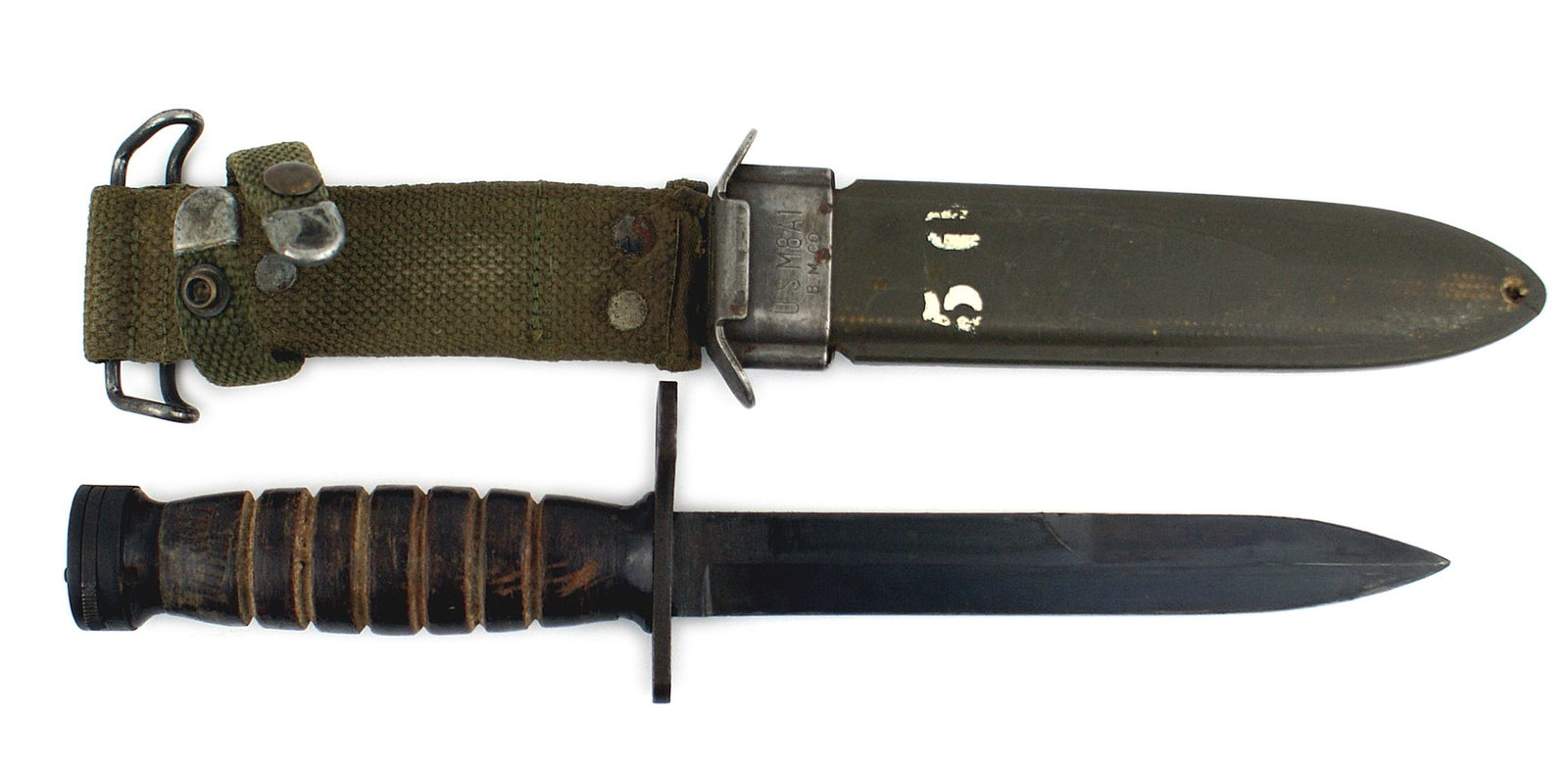 US WWII M4 bayonet M1 Carbine (1 of 3)