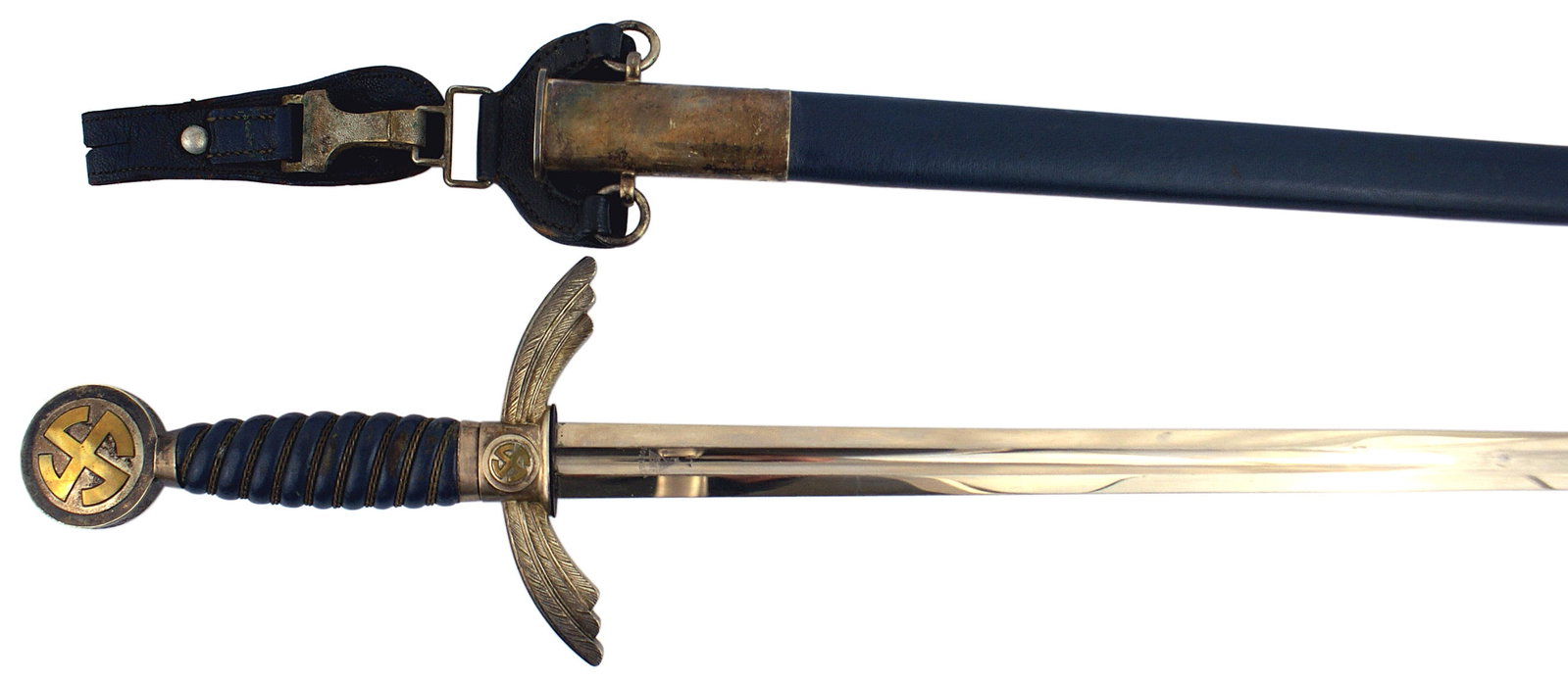 German WWII 1934 Luftwaffe sword Fliegerschert (1 of 3)