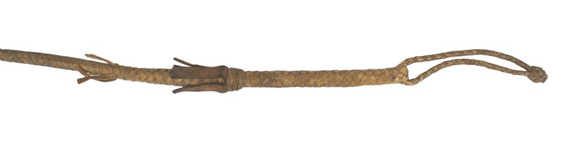 Civil War rawhide Artillery horse whip: K-150 Civil War rawhide Artillery horse whip (from the Orwell, New York GAR post). II