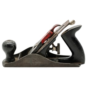 Vintage Made-in-USA Smoothing Plane - No. 4 size
