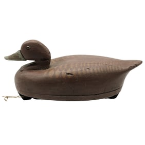 Antique Great Lakes Working Duck Decoy, c. 1900-1930