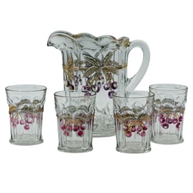 Northwood EAPG Water Set - Cherry and Cable
