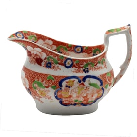 Early Hilditch & Son Chinoiserie Creamer - c. 1822-1830