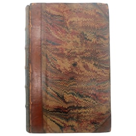 1840s Life & Campaigns of Wellington - Half-Leather Antiquarian Book, Vol. I