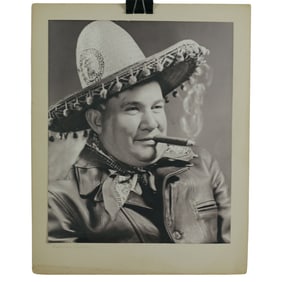 Vintage Western Portrait Photograph - Hopalong Cassidy Era - c. 1935-45